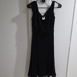 Elegant Black Midi Dress
